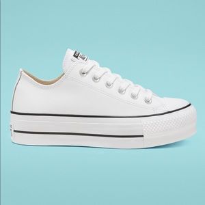 Leather Platform Converse